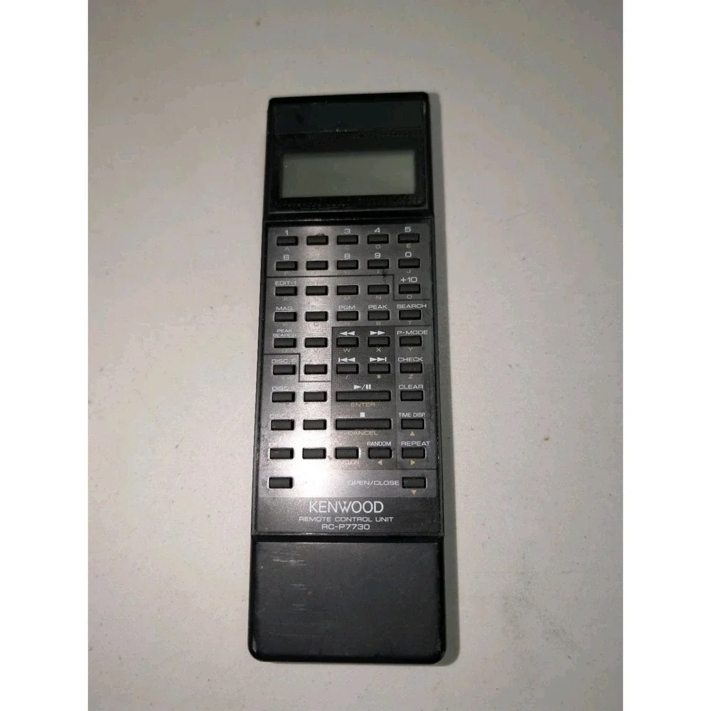 Kenwood Remote RC-P7730 -TESTED WORKING MISSING BATTERY‎ COVER-